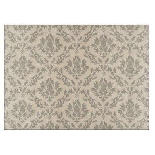 Damaspatroon 3 snijplank (Voorkant)