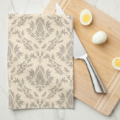 Damaspatroon 3 theedoek (Quarter Fold)