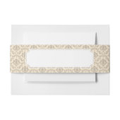 Damaspatroon 3 uitnodigingen wikkel (Voorkant Voorbeeld)