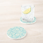 DamasPatroon 3 Zandsteen Onderzetter (Zijkant)