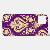DamasPatroon 4 Case-Mate iPhone Case (Achterkant (horizontaal))