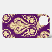 DamasPatroon 4 Case-Mate iPhone Case (Achterkant (horizontaal))