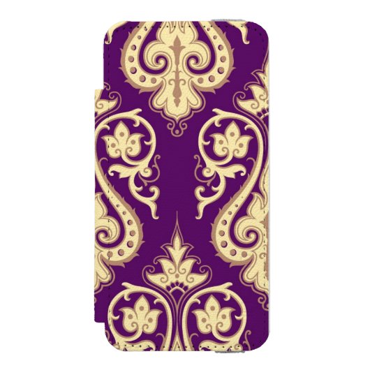 DamasPatroon 4 Incipio iPhone Portemonnee Hoesje (Voorkant Agenda)