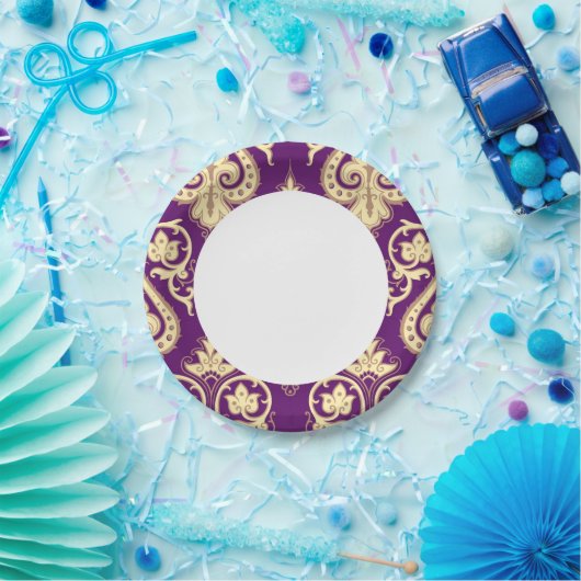 DamasPatroon 4 Papieren Bordje (Feest)