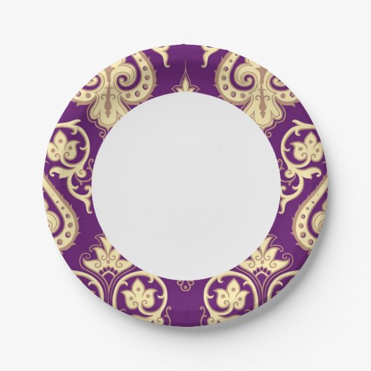 DamasPatroon 4 Papieren Bordje (Voorkant)