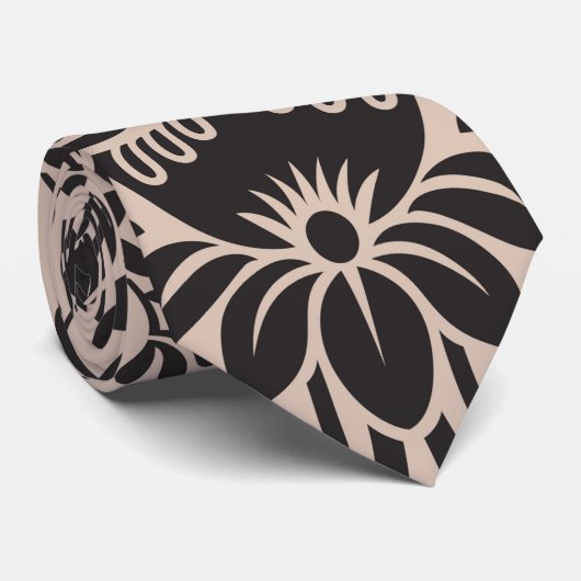 DamasPatroon 4 Stropdas (Opgerold)