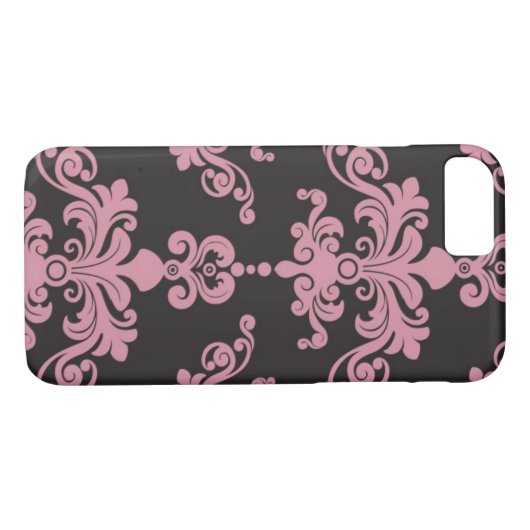 DamasPatroon 5 Case-Mate iPhone Case (Achterkant (Horizontaal))