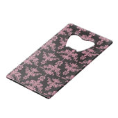 DamasPatroon 5 Creditkaart Flessenopener (Voorkant Gekanteld)