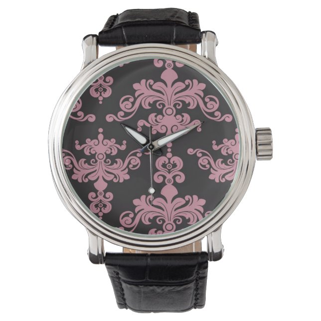 DamasPatroon 5 Horloge (Voorkant)