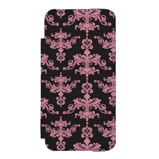 DamasPatroon 5 Incipio iPhone Portemonnee Hoesje (Voorkant Agenda)