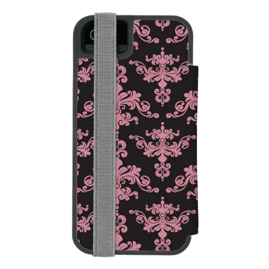 DamasPatroon 5 Incipio iPhone Portemonnee Hoesje (Agenda Achterkant)