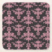 DamasPatroon 5 Kartonnen Onderzetters (Voorkant)