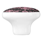 DamasPatroon 5 Keramische Knop (Zijkant)