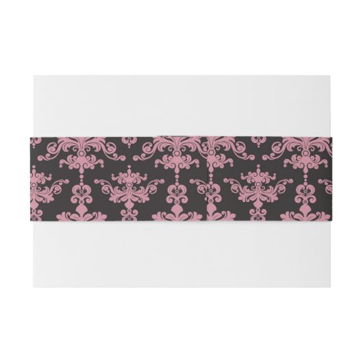 DamasPatroon 5 Uitnodigingen Wikkel (Achterkant Voorbeeld)