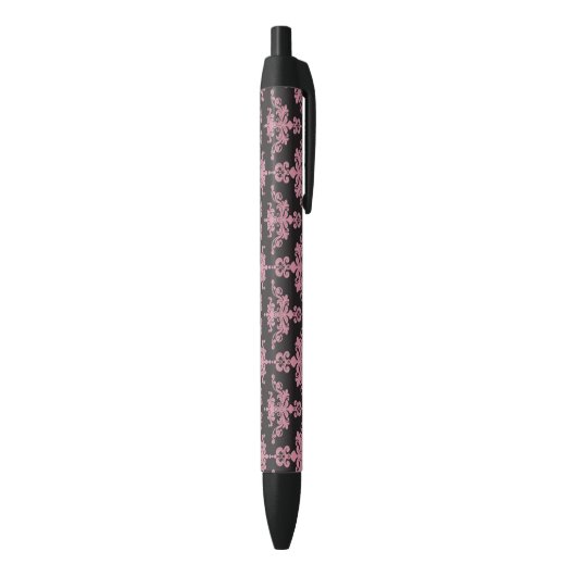 DamasPatroon 5 Zwarte Inkt Pen (Achterkant (Verticaal))