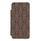 Damaspatroon 6 incipio iPhone portemonnee hoesje (Voorkant Agenda)