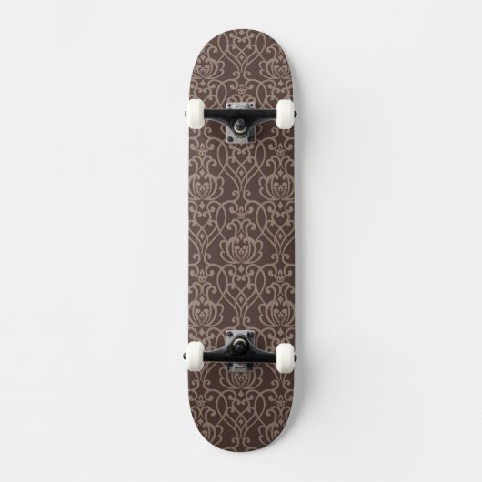 Damaspatroon 6 persoonlijk skateboard (Voorkant)