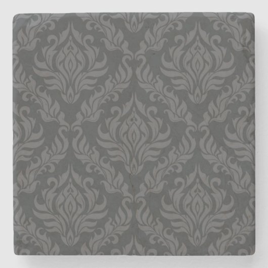 DamasPatroon 6 Stenen Onderzetter (Voorkant)