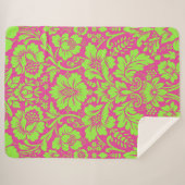 DamasPatroon 9 Sherpa Deken (Voorkant (horizontaal))