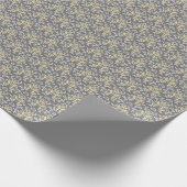 Damaspatroon Cadeaupapier (Hoek)