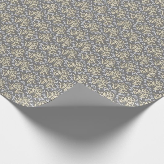 Damaspatroon Cadeaupapier (Hoek)