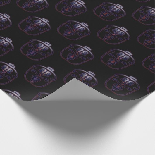 DamasPatroon Cadeaupapier (Hoek)