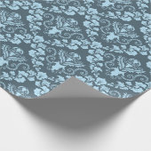 Damaspatroon Cadeaupapier (Hoek)