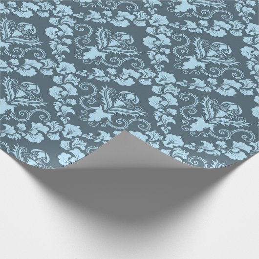 Damaspatroon Cadeaupapier (Hoek)