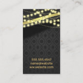 DamasPatroon | Hangende lichten Visitekaartje (Achterkant)