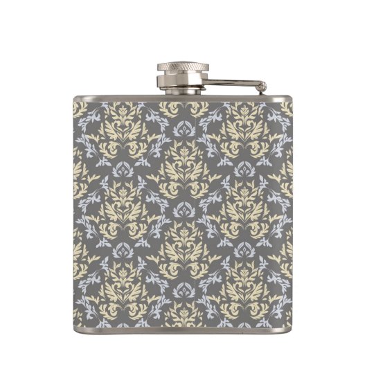 Damaspatroon Heupfles (Achterkant)