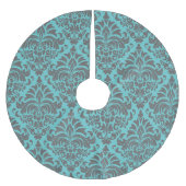  Damaspatroon Kerstboom Rok (Voorkant)