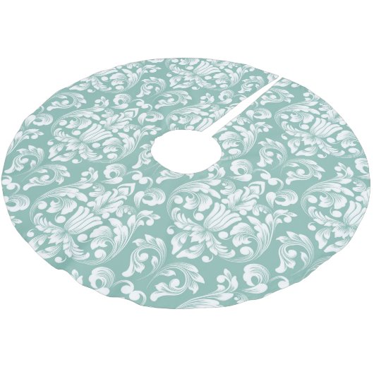  Damaspatroon Kerstboom Rok (Gekanteld)