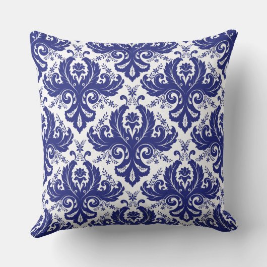 Damaspatroon Kussen (Achterkant)