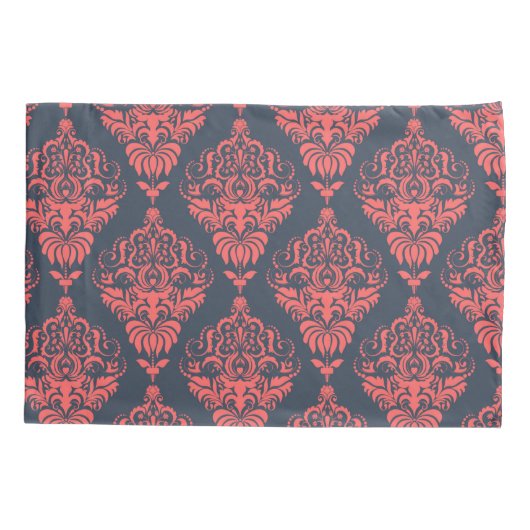 DamasPatroon Kussensloop (Achterkant-Links)