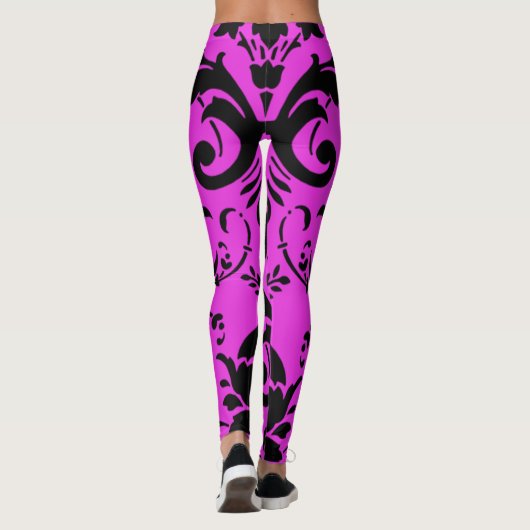 DamasPatroon Leggings (Achterkant)