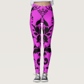 DamasPatroon Leggings (Voorkant)