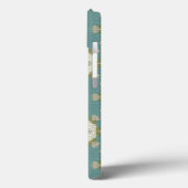 Damaspatroon met abstracte elementen Case-Mate iPhone case (Achterkant / Links)