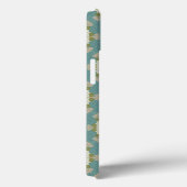 Damaspatroon met abstracte elementen Case-Mate iPhone case (Achterkant / Rechts)