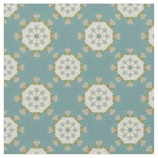 Damaspatroon met abstracte elementen stof (Close Up)