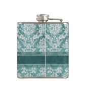 Damaspatroon met Grungy Finish Heupfles (Achterkant)