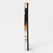 Damaspatroon met Monogram Letter K Case-Mate iPhone Case (Achterkant/links)