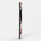 Damaspatroon met Monogram Letter K Case-Mate iPhone Case (Achterkant/rechts)