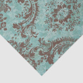  Damaspatroon met monogram Tissuepapier (Detail)