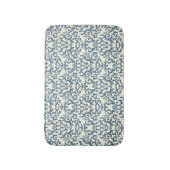 Damaspatroon op verloopachtergrond 2 badmat (Voorkant Verticaal)