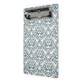 Damaspatroon op verloopachtergrond 2 mini klembord (Angled2)