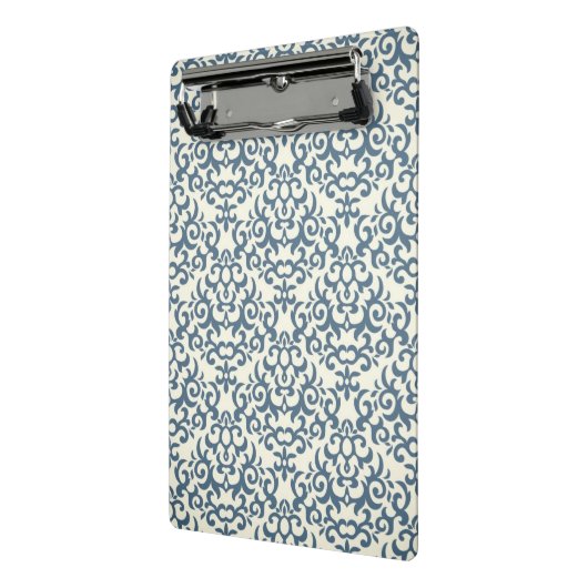 Damaspatroon op verloopachtergrond 2 mini klembord (Angled2)