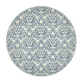 Damaspatroon op verloopachtergrond 2 snijplank (Voorkant)