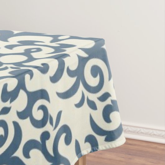 Damaspatroon op verloopachtergrond 2 tafelkleed (Voorbeeld)