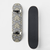 Damaspatroon Skateboard (Voorkant)