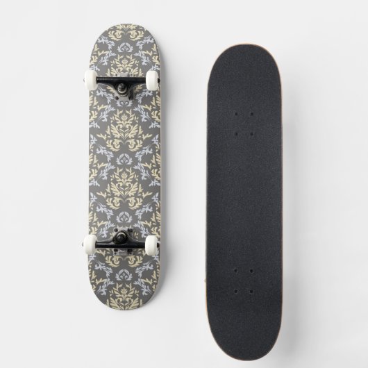 Damaspatroon Skateboard (Voorkant)